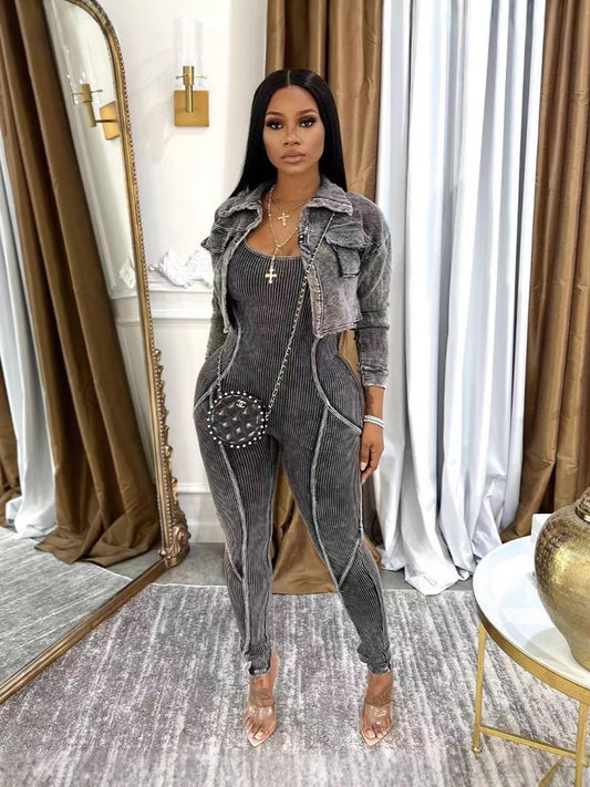 Pretti Boss Mode Coat & Jumpsuit